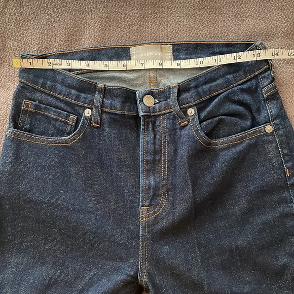 NWOT Everlane High-Rise High Waisted Skinny Jean Dark Wash 28 Ankle - Picture 8 of 8